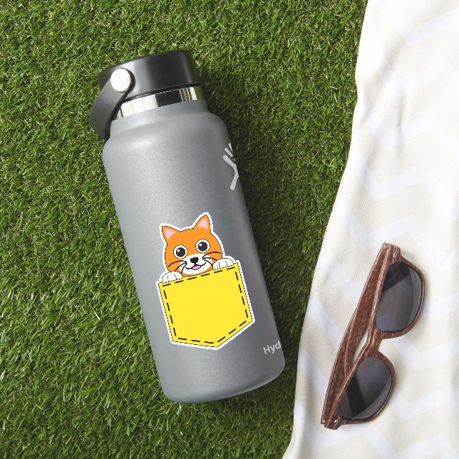 Adesivo Pocket Pet Cat (HydroFlask Insitu)