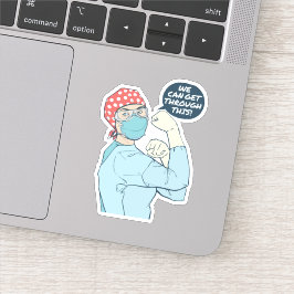 Adesivo Podemos Passar Por Esta Rossie, A Enfermeira