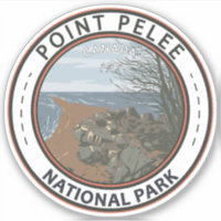 Point Pelee National Park Viagem Art Vintage