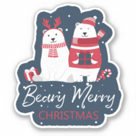 Adesivo Polar Beary Felry, ID851 de Natal