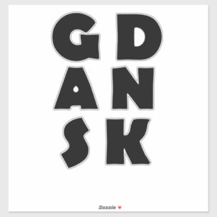 Adesivo Polônia de Gdansk