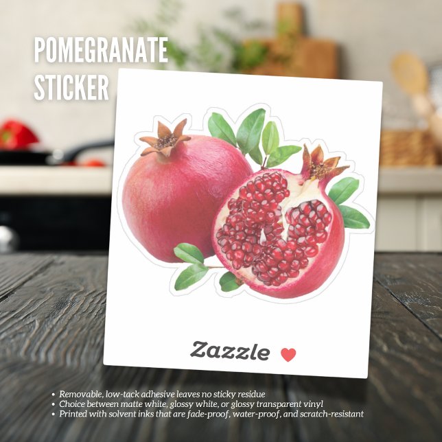 Adesivo Pomegranato (Pomegranate Sticker)