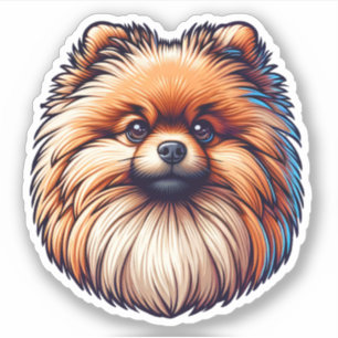 Adesivo Pomeranian Sticker