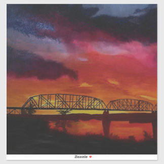 Adesivo Ponte do trem Parker nº 1