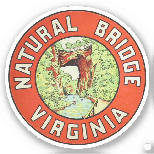 Adesivo Ponte Natural Virginia - Sticker (Frente)
