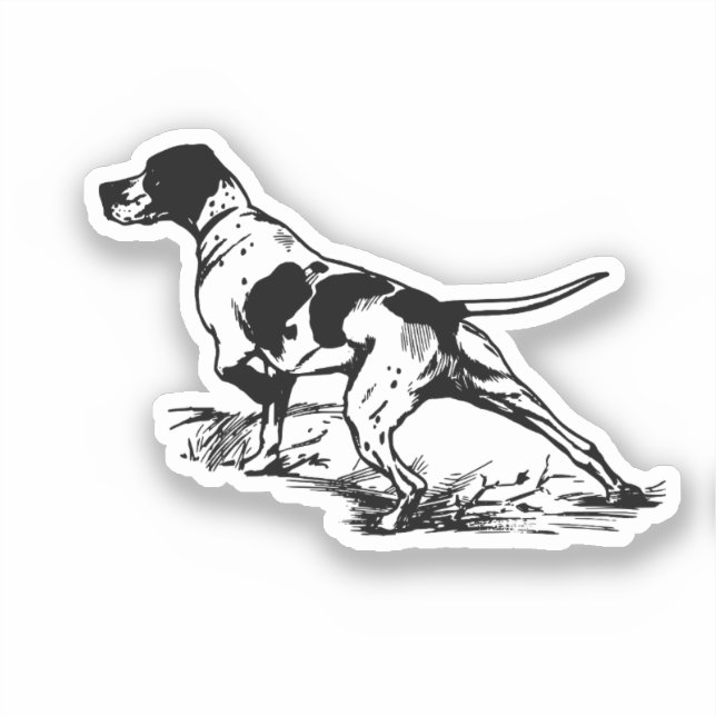 Adesivo Ponteiro Inglês (Frente)