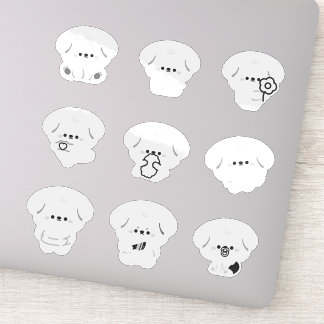 Adesivo Poodle
