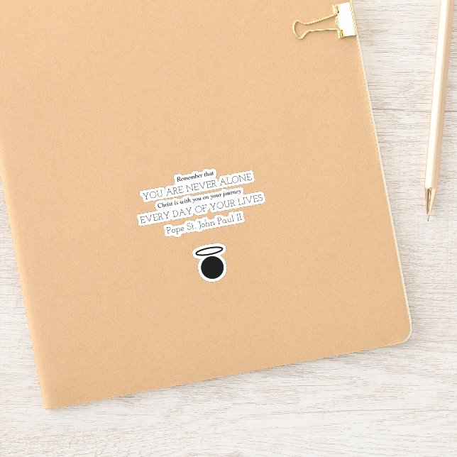 Adesivo Pope Rua, John Paul II Cote Sticker (Notebook)