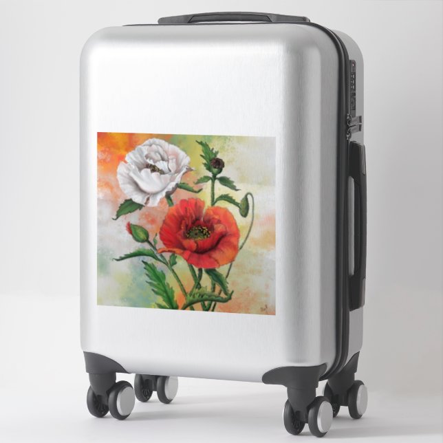 Adesivo Poppies Sticker (Mala)