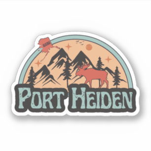 Adesivo Port Heiden, Alaska Sticker