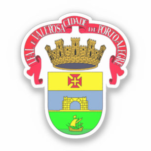 Adesivo Porto Alegre - BRASIL