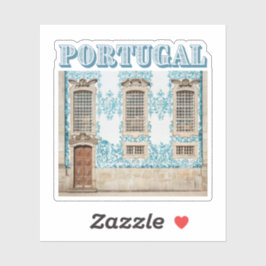 Adesivo Portugal Azulejo Tiles, Travel Sticker