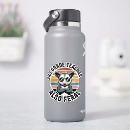 Adesivo Possum Engraçado  Professor(a) da Terceira Série T