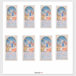 Adesivo Poster de Alphonse Mucha para o Festival de Sokol 