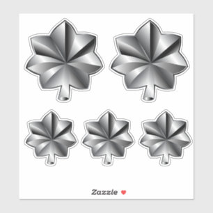 Adesivo posto militar dos EUA - Tenente-Coronel