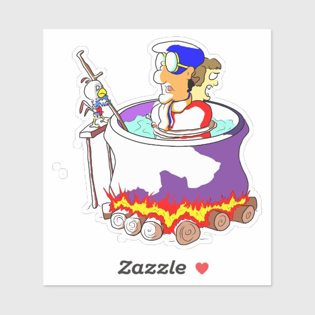 Adesivo Pote Bunny Stew (Folha)