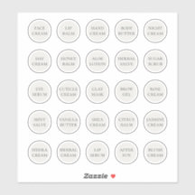 Pote Cosmético Branco 1,14" Personalizável Creme B