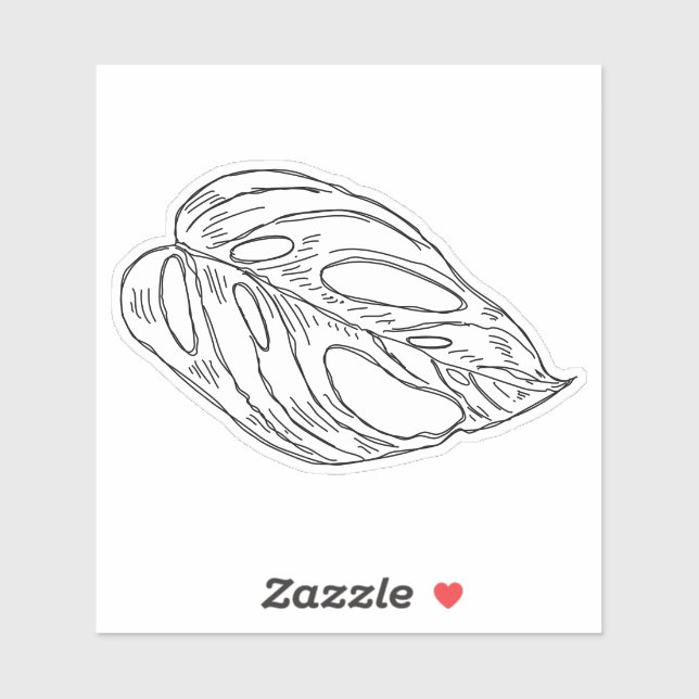 Adesivo Pothos Leaf Sticker (Folha)