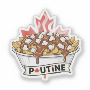 Adesivo Poutine