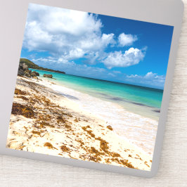 Adesivo praia de Anse Canot em Marie-Galante