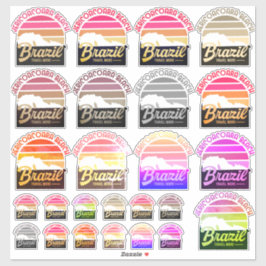 Adesivo Praia de Jericoacoara Brasil