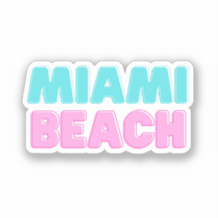 Adesivo Praia de Miami