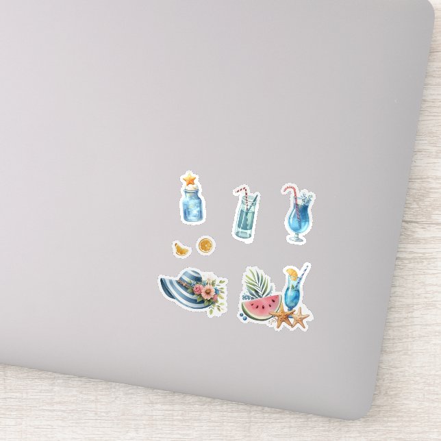 Adesivo Praia de Verão (Detalhe)