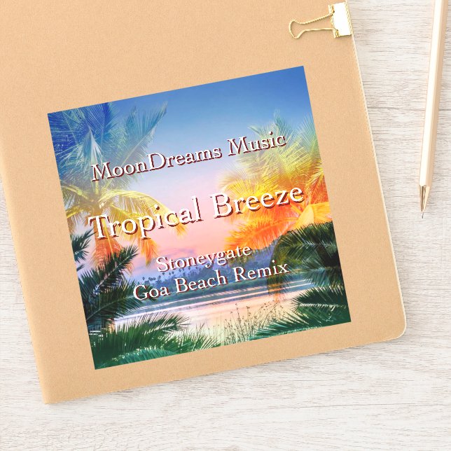 Adesivo Praia Tropical Breeze Goa (Notebook)