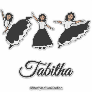 Adesivo Praise Dancer BW #2 Sticker