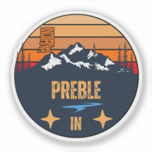 Adesivo Preble, Indiana