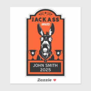 Adesivo Prêmio de Jackass