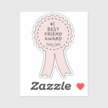 Prêmio de melhor amigo número 1 - Nome personaliza