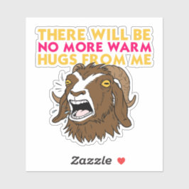 Adesivo Prepotente Sem Mais Abraços | Dungeon Crawler Carl