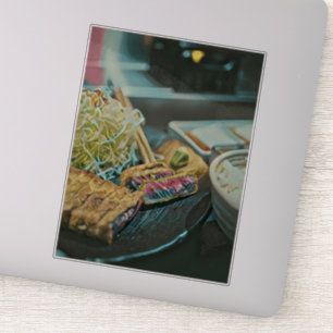 Adesivo Presente de amante de sushi japonês