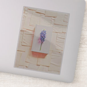 Adesivo presente de aniversário da biblioteca