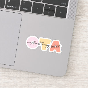 Adesivo Presente de Formando OTA Assistente de Terapêutica