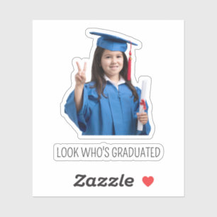 Adesivo Presente de Formatura, Decoração Personalizada de 