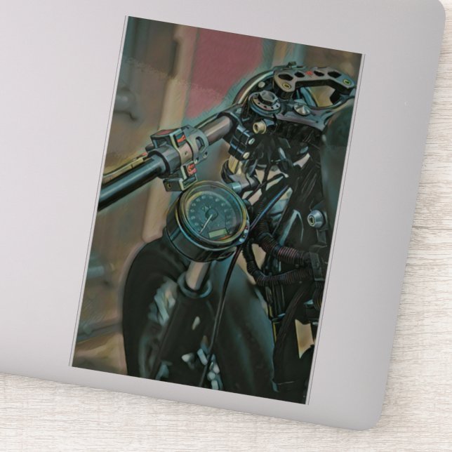 Adesivo Presente de motocicletas (Detalhe)