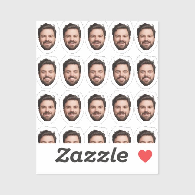 Adesivo Presente para Decorações de aniversário de 30 anos (Folha)