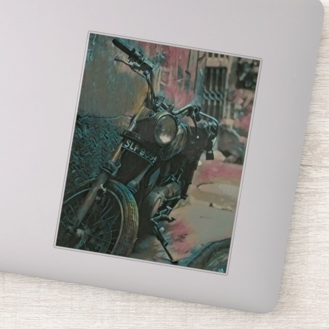 Adesivo Presente para motociclistas (Detalhe)