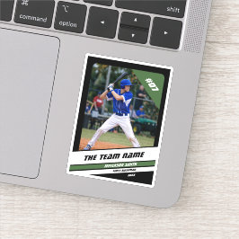 Adesivo Presente Personalizado para Jogador de Beisebol Pr