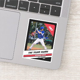 Adesivo Presente Personalizado para Jogador de Beisebol Pr