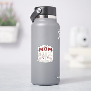 Adesivo Presente Vintage para Mãe e Enfermeira no Dia das 