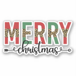 Adesivo Presentes de Celebração da Família Feliz de Natal