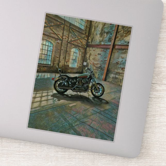 Adesivo presentes de motociclistas (Detalhe)