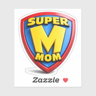 Adesivo Presentes de Super Mãe para Super Mães