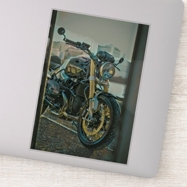 Adesivo Presentes para motociclistas (Detalhe)