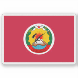 Adesivo Presidential Flag of Mozambique (1975-1983)