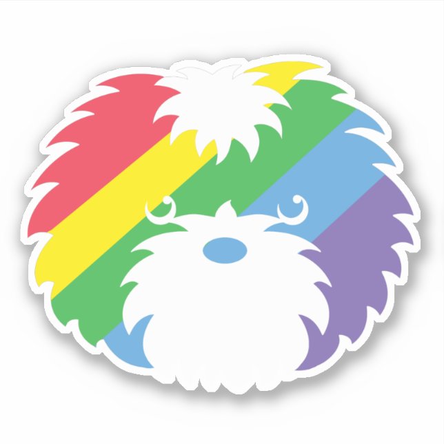 Adesivo Pride Sammy Dog Vinyl Sticker (Frente)