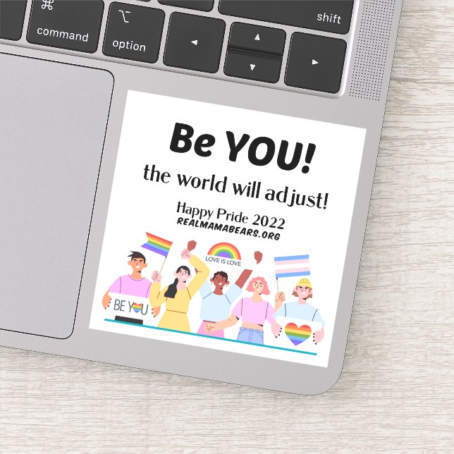 Adesivo Pride Vinyl Sticker (Detalhe)